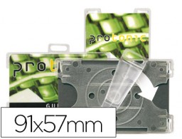 10 identificadores Tarifold 91x57 mm. tarjetas de seguridad vertical u horizontal